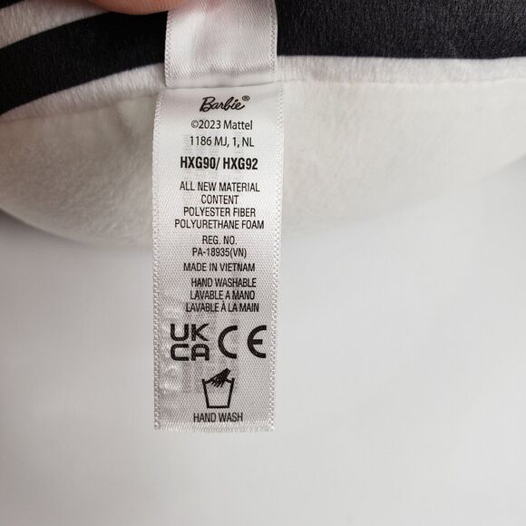 Barbie Cuutopia Felt Sunglasses Chevron Swimsuit 10 in. Squish Plush Toy Mattel - Picture 12 of 16